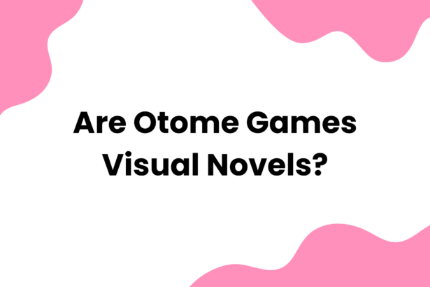 Are Otome Games Visual Novels