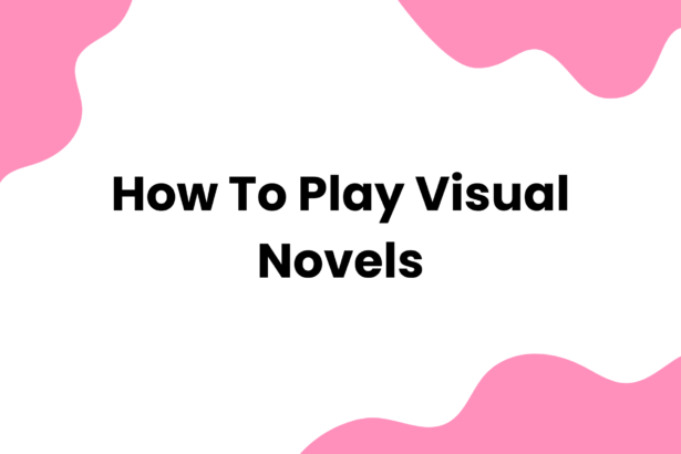 How to Play Visual Novels