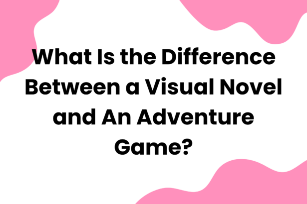What Is the Difference Between a Visual Novel and an Adventure Game